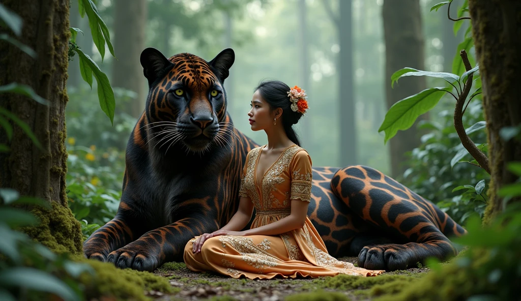 Sekkusu　a beauty girl tiger