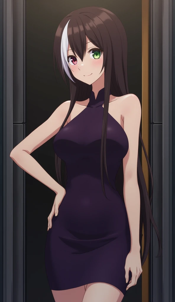 1 girl, solo, room, looking at the audience, blushing, hair bangs, indoor, dress, hair between eyes, shut up, lying down, breasts exposed, thighs, hands on hips, no panties, chinese clothes, porcelain dress, solid color dress, indoors, clothes torn, indoors, big breasts, bondage, open legs, outdoors, origin, solo, long hair, looking at the audience, black over-the-knee socks, bare shoulders, succubus, torn clothes, torn tights, indoor, bondage, black stockings,