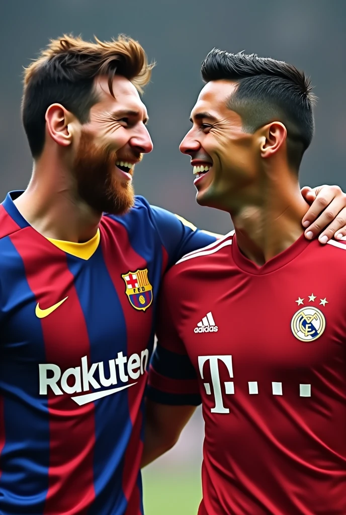 Leo messi and c ronaldo