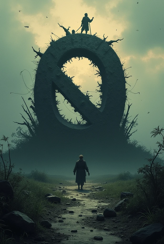 ("INVASION" text logo:1.2) <lora:Harrlogos_v2.0:1> a group of adventurers comes face to face with gigantic mushroom monster with (evil face:1.6) and huge mushroom arms and legs, film poster, cinema poster, mushroomz <lora:mushroomz-sdxl:0.4>
