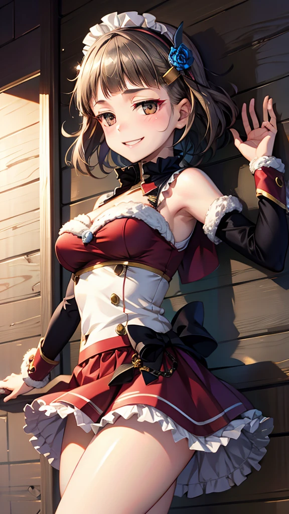 best quality ,masterpiece, 1girl, solo, silica, no skirt, fine detailed shiny eyes, flat chest, highres, wallpaper, 8k, best lighting, extremely detailed illustrations, blush, embarrassed, smile, open mouth, realistic white panties, crotch seam, pantyshot, White background, loli, dynamic pose, dynamic angle, light clothing, upper body, no skirt, no pants, underwear, undressing, open shirts, cameltoe, spread legs
