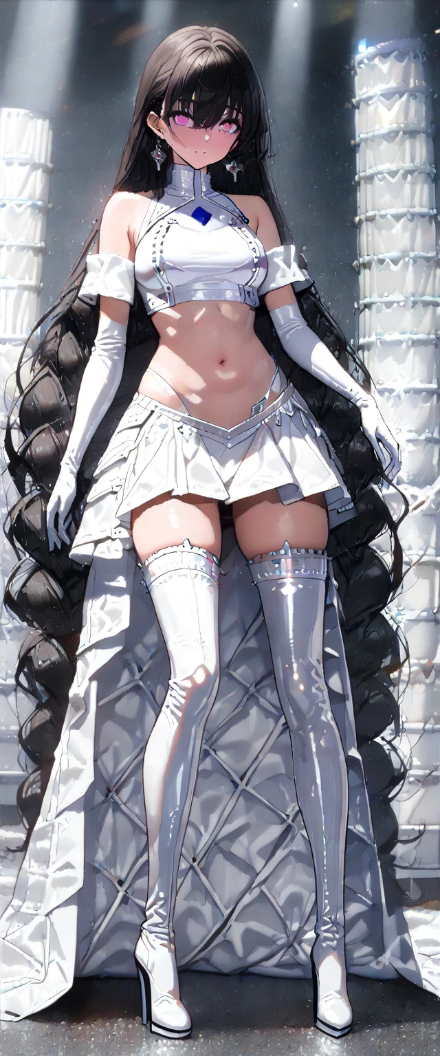 White tights、View from below