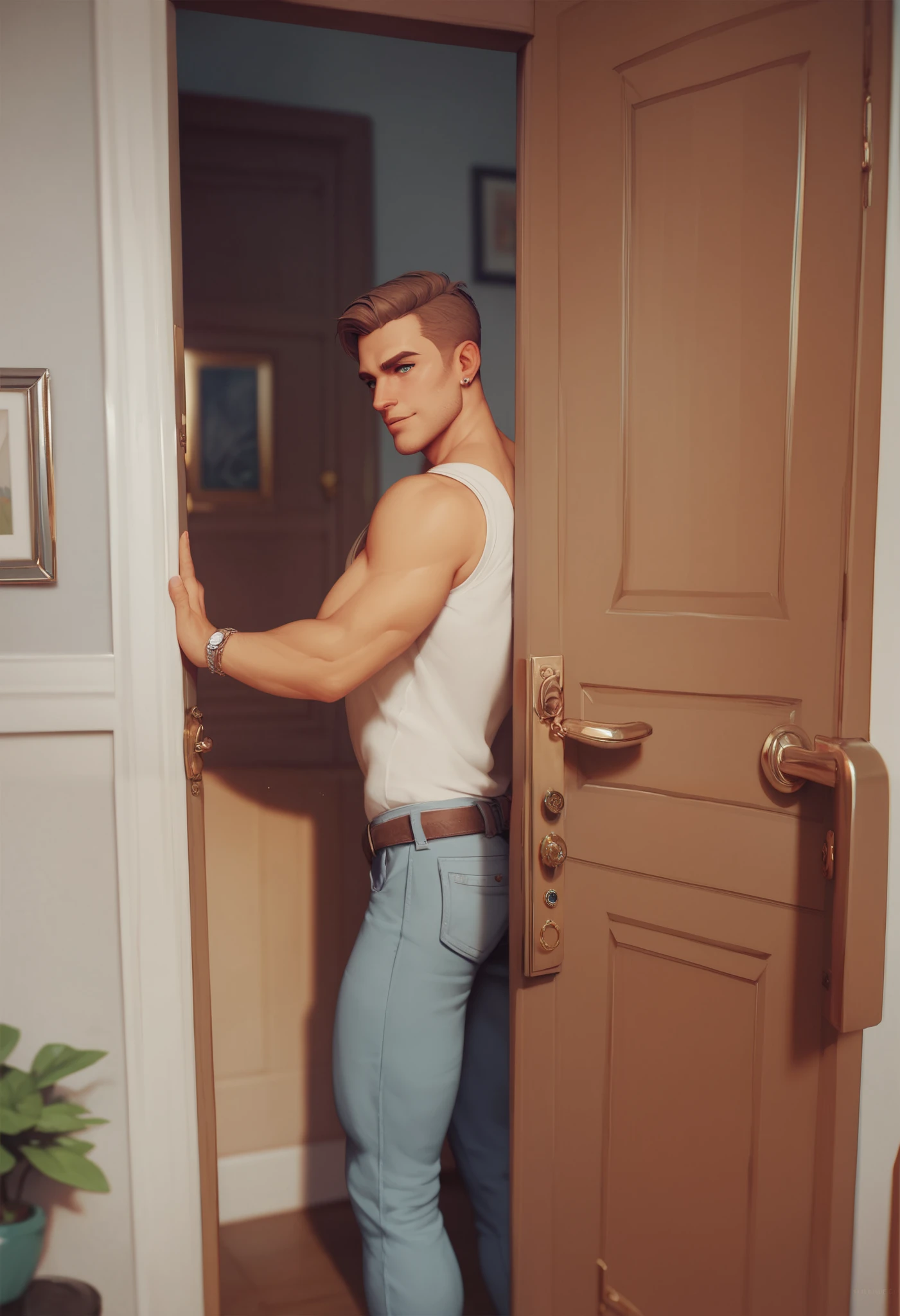Sexy hot tom Holland in underwear with big bulge