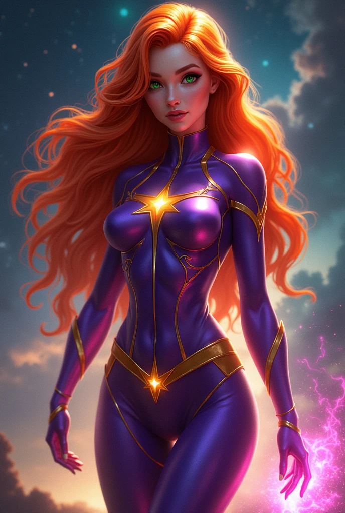 Superhero starfire