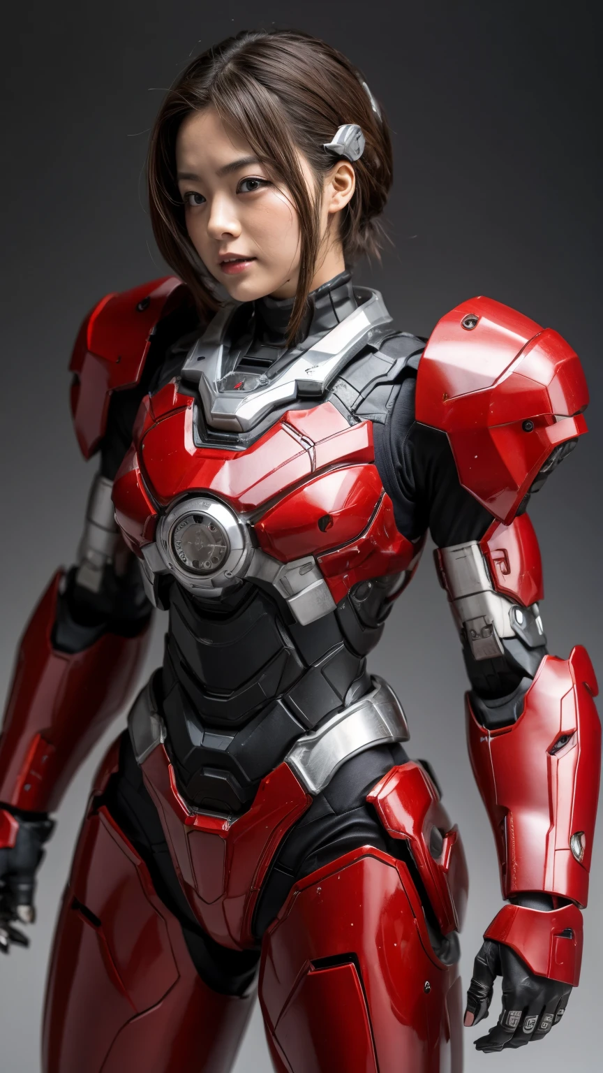 最      High Quality    非常に      Details,       Details,       High Quality    , 最      High Quality    ,       kampala, 1080P,      hard disk     , beautiful,(War Machine),(  Perfect Headgear    ),See the whole picture,beautifulサイボーグ女性, ,BATTLE MODE,Mecha Body Girl　    8k Red Body Armor     　     two girls　Sweaty face　Droopy eyes　     Short hair on the side of the uniform    　 　      boyish  　    steam coming out of her head 　    Her Hair Is  wet With Sweat     　    brown hair ,      steam coming out of the mouth      　       no exposed skin under the face   　(bare hands)       back view 　((  wet )) (  I can't see any skin other than my face    )     Being Hit By The Same Woman   　Light vomiting   　 Punch In The Stomach 　 Down　  My face is coming out of a gap  　  Full Body Portraits 