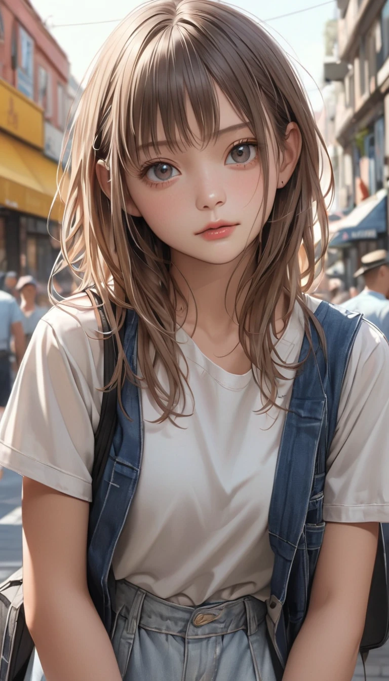 (8k, RAW photo, top quality, masterpiece: 1.7), (realistic, photorealistic: 1.7), 1 girl, (cute: 1.5), young, Japan, (16 years old: 1.3)