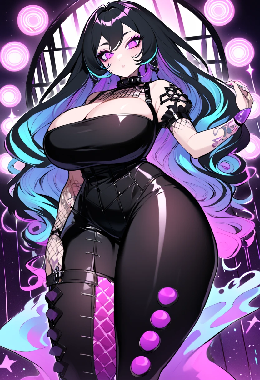   Like a naked anime milf who takes the delicious new original selfie of a beautiful anime girl with a GummyPunk Gothic style,  Ideal for an original new Vtuber avatar ,   designed both for 2D with a unique style and a feminine outfit  :  New redesign of the Vtuber avatar that embodies an impressive anime girl with long hair with a unique GummyPunk style ,   combining gothic elements with vibrant  ,  candy-inspired aesthetic  . Her length ,   jet-black hair is combed in loose waves with neon sparkles ,  big legs like for big buttocks   ,   Big Tits,   Mila  ,   big ass,   busty  , The debt, Slut with   big ass  