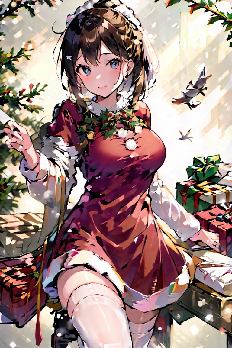 Christmas scene , Christmas costumes