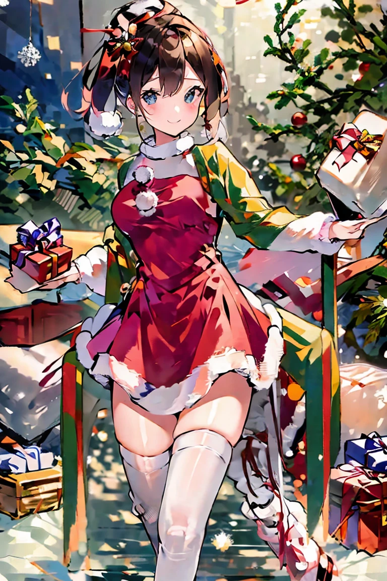 Christmas scene , Christmas costumes