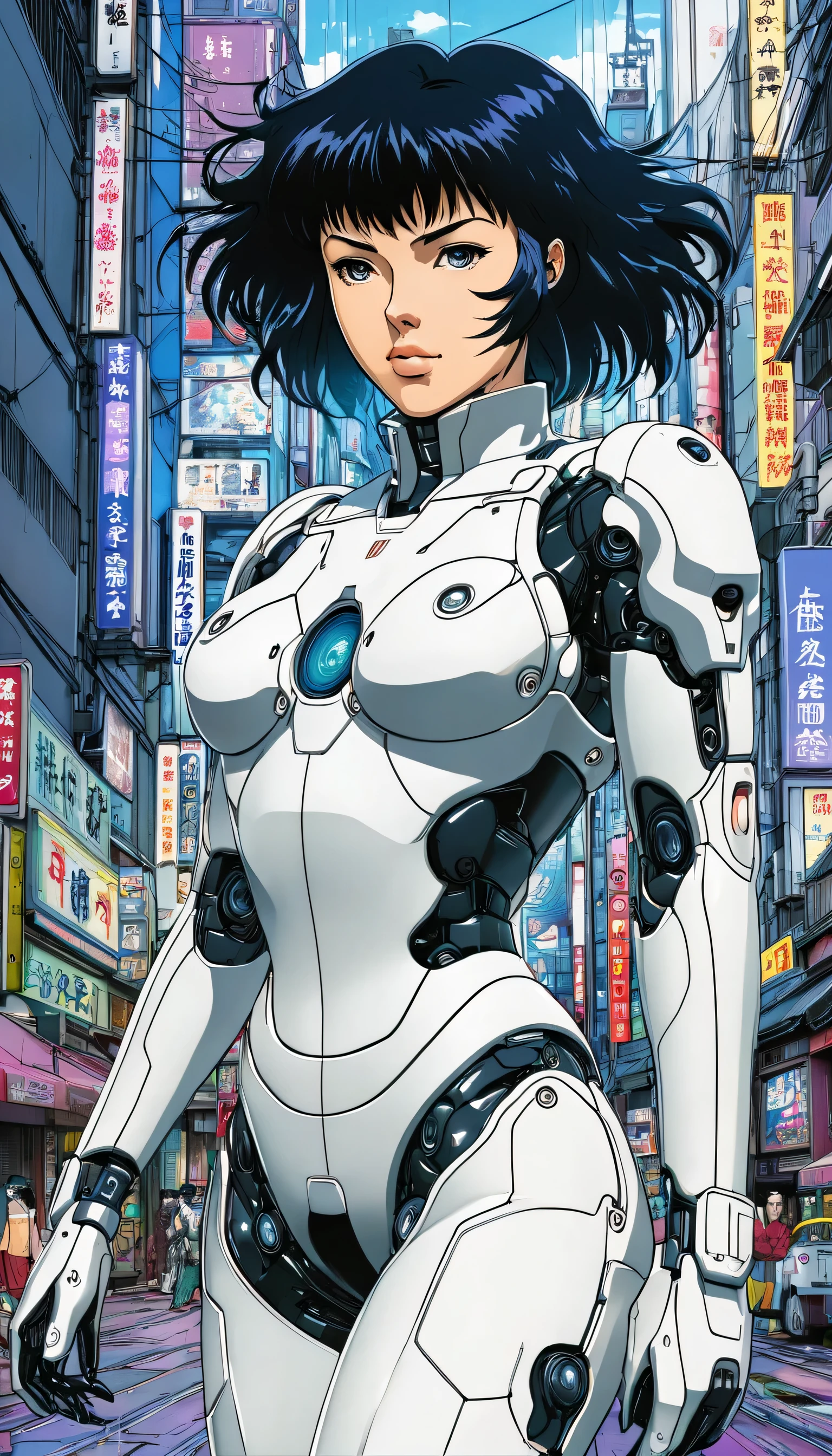 there are many mannequins lined up in a row, highly detailed vfx scene, white biomechanical details, darren aronofsky, human computer, large arrays, portrait of female android, artificial intelligence logo, human female, bluray image, anthropomorphic female, cycles engine --ar 16:9