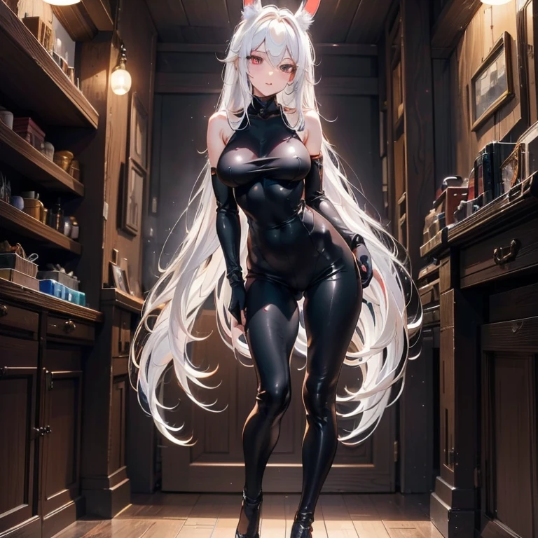 Anime characters in a dark room,with black background,spread their legs, 2b, 2 b, Biomechanical OPPAI, an oppai cyberpunk, Rem Rezero, , gynoid body, SFW version, thicc, Transparent smooth warframe thighs, small curvaceous loliostbite 3 rendered, Sexy pose, the anime girl is crouching,Clear high-leg leggings,Raised ,Transparent bra,see-through transparent clothes,Clear panties are given,Vaginal thrust by,Vaginal discharge,A large amount of white viscous liquid,