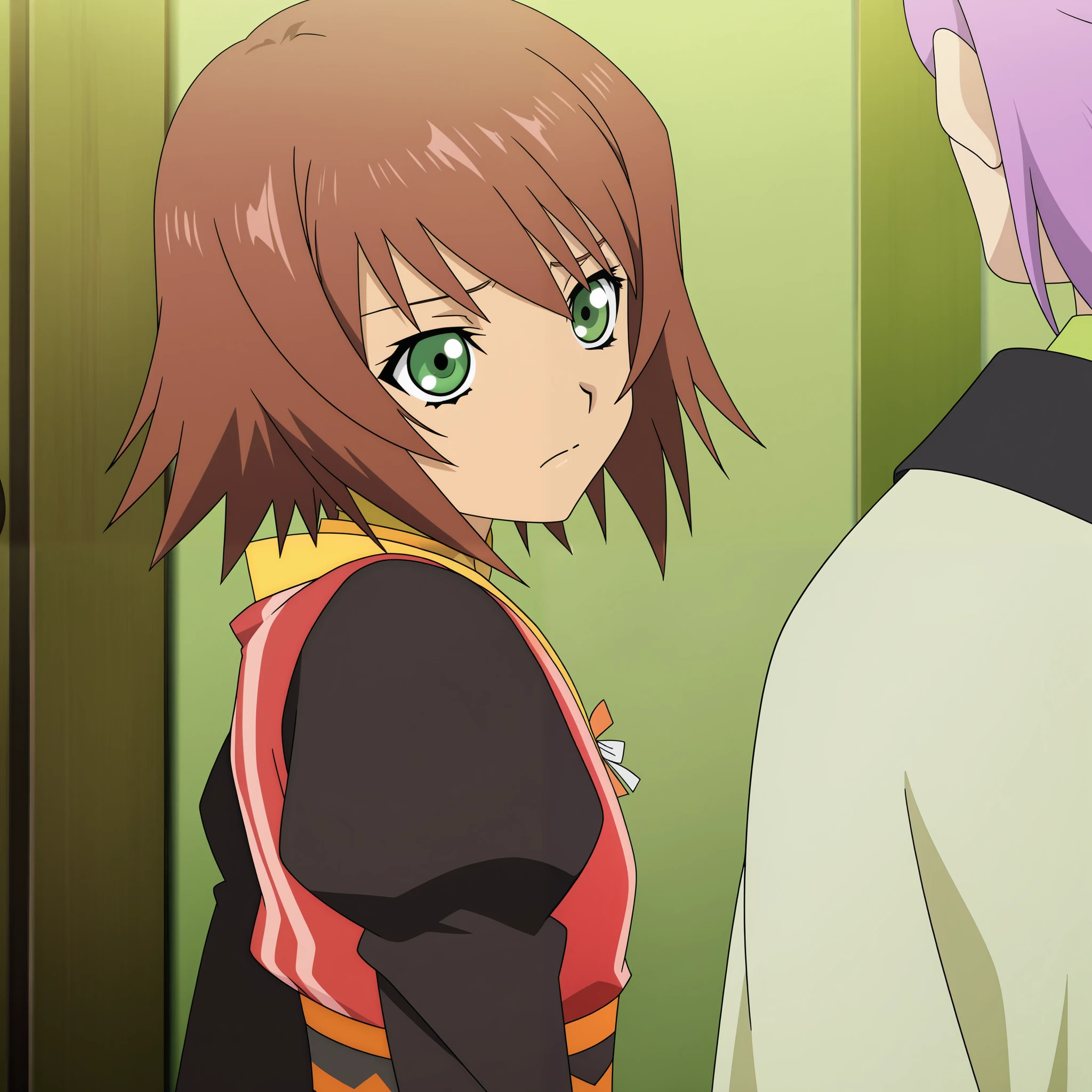 ,anime screencap, anime coloring,highres, absurdres, masterpiece,best quality, official_art,tales_of_vesperia, rita_mordio, 