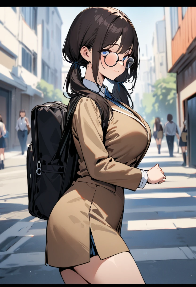 1 girl with a crossbody bag , crossbody bag, (best quality, masterpiece), city, seapunk, pixel art, more_details, breathtaking scenery, school
<lora:skill-more_details:0.8>, medium breasts,
