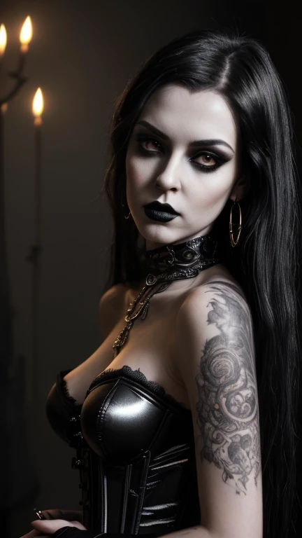 Goth girl penis