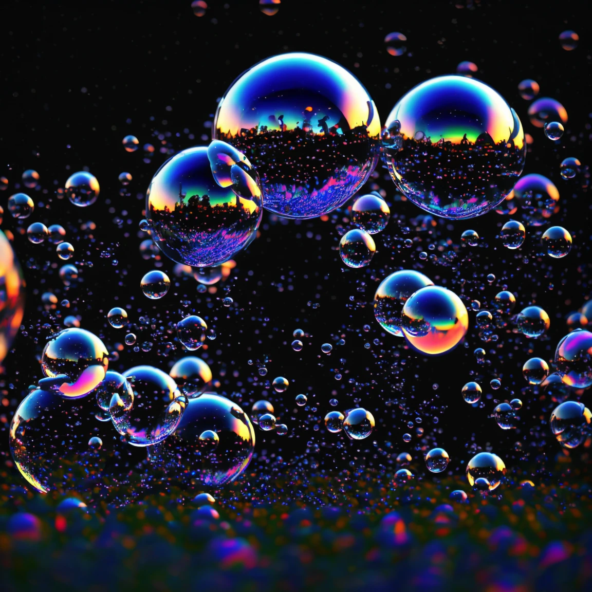  3dglass-like environment,shimmering glass bubbles morphing out of swirling colors, neon colors twisted through glass orbs and melting to drip into glass spheres, colored liquid fizzing to the ground, glowing light and reflecting,4d mandelbulb psychedelic landscape, depth of field,award winning masterpiece,pixel art, portrait,photography,photorealistic,hyperdetailed, glassmorphism,sparkle,God rays,optical illusion,rotational symmetry,reflective light,overexposure,backlighting,symmetrical reflective bubbles and spheres,extremely detailed bubbles and spheres,swirling spirals and vortex,bright vibrant colors popping out from 3d glass spheres,psychedelic underwater brightness glowing with neon colors,glowing colors twist creating holograms. Within a black abyss Intense bright, colorful, perfectly symmetrical glass globes criss crossed back and forth with different colors of laser lights contrasting the glowing light of fizzy liquid within the glass. Stark contrast between bright light colors and dark. photorealistic, cinematic photography, cinematic lighting, cinematic portrait, portrait photography, realistic, realism, ultra detailed, UHDR, full focus, highest quality, hyperrealistic,3D Rendering, 8K Octane, Cinematic, Cinematography, Digital Art, Photorealistic, Pixel Art, Pixel Assets, Depth Of Field, Best Quality, Award Winning, MasterpieceWithin a black abyss Intense bright, colorful, perfectly symmetrical glass globes criss crossed back and forth with different colors of laser lights covering the circumstances of the globes and contrasting the glowing light of acidzlime within the glass. Smaller spheres of glass in luminescent neon pink and neon green liquid fizzing and overflowing with acidic bubbles and emptying out into reflective glass orbs that melt and drip vibrant colorful symetrical patterns that cover the ground and merge together in a quilt of intricate and complex designs. High fantasy, magical effects, hypperrealistic, hyper detailed, very aesthetic.