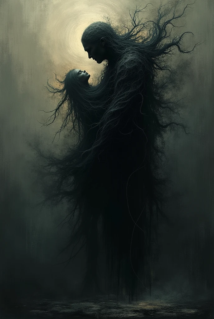 a painting on the jungle, in the style of realistic depictions of human form, twisted branches, dark white and dark amber, paleocore, nu-goth, dynamic pose, pictorialism --v 5.2
<lora:LCM_Lora_SDXL:1>