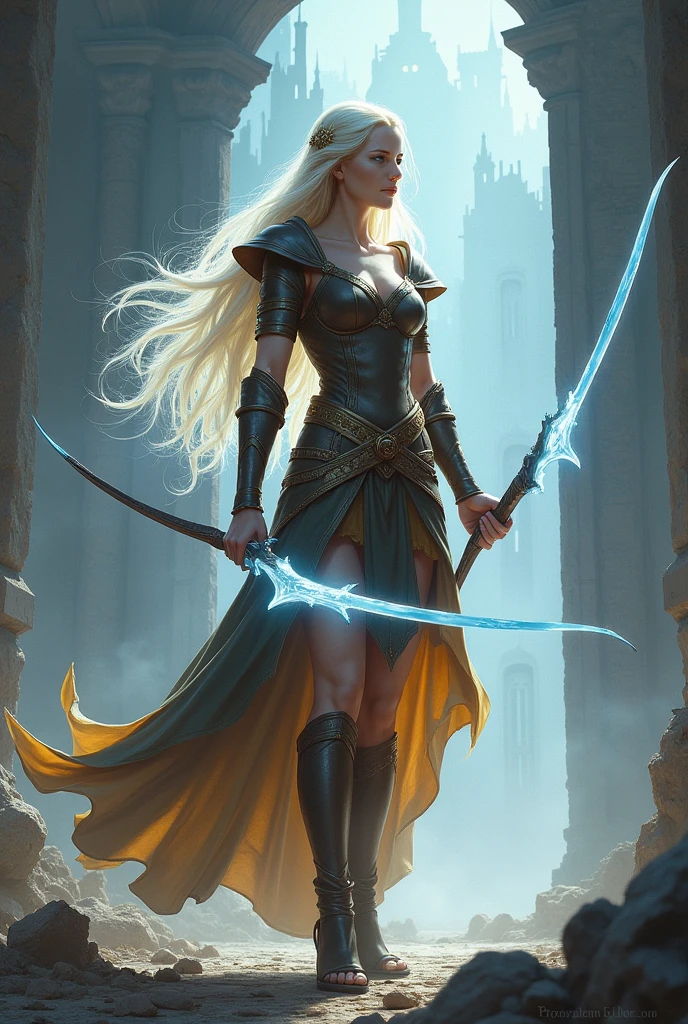 ((Best quality)), ((masterpiece)), (highly detailed:1.3)3D,tanjoreai , Amidst a realm of enchantment and mythical wonders, tales of (heroes:1.1) and (heroines:1.2) unfold. In this realm, ancient prophecies foretell the rise of a chosen champion destined to confront a malevolent force threatening to plunge the world into eternal darkness. The path to victory lies scattered across exotic and otherworldly landscapes, from mist-shrouded forests to towering crystalline peaks and (ethereal floating islands:1.1).Harnessing the arcane arts, (mighty wizards:1.1) conjure spells that weave intricate patterns of magic, while (elven archers:1.1) unleash arrows infused with ancient power. (Dwarven smiths craft legendary weapons:1.1) imbued with the essence of mythical creatures, capable of vanquishing even the most formidable foes.The heroes embark on a perilous quest, guided by ancient scrolls and cryptic riddles. Along their journey, they encounter wise mystics, shape-shifting creatures, and (mysterious sorceresses:1.1) who possess forbidden knowledge.As the heroes traverse the realms, ancient ruins and forgotten temples reveal long-lost secrets and powerful artifacts. The clash of steel and the crackling of (magical energies:1.1) echo through ancient battlegrounds, as the destiny of the world hangs in the balance. The heroes must summon unwavering courage, unwavering unity, and unlock their true potential to overcome seemingly insurmountable odds and fulfill their heroic destinies.In this realm of high fantasy, where the realms of magic and technology intertwine, where legends are born and (epic:1.2) sagas unfold, where heroes rise and villains fall, embark on a grand adventure that will captivate the imagination and transport you to a world where anything is possible,HDR (High Dynamic Range),Ray Tracing,NVIDIA RTX,Super-Resolution,Unreal 5,Subsurface scattering,PBR Texturing,Post-processing,Anisotropic Filtering,Depth-of-field,Maximum clarity and sharpness,Multi-layered textu