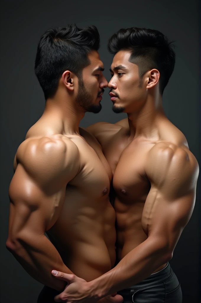 Believe me, a muscular Korean is fucking another Korean. ( that both are men)