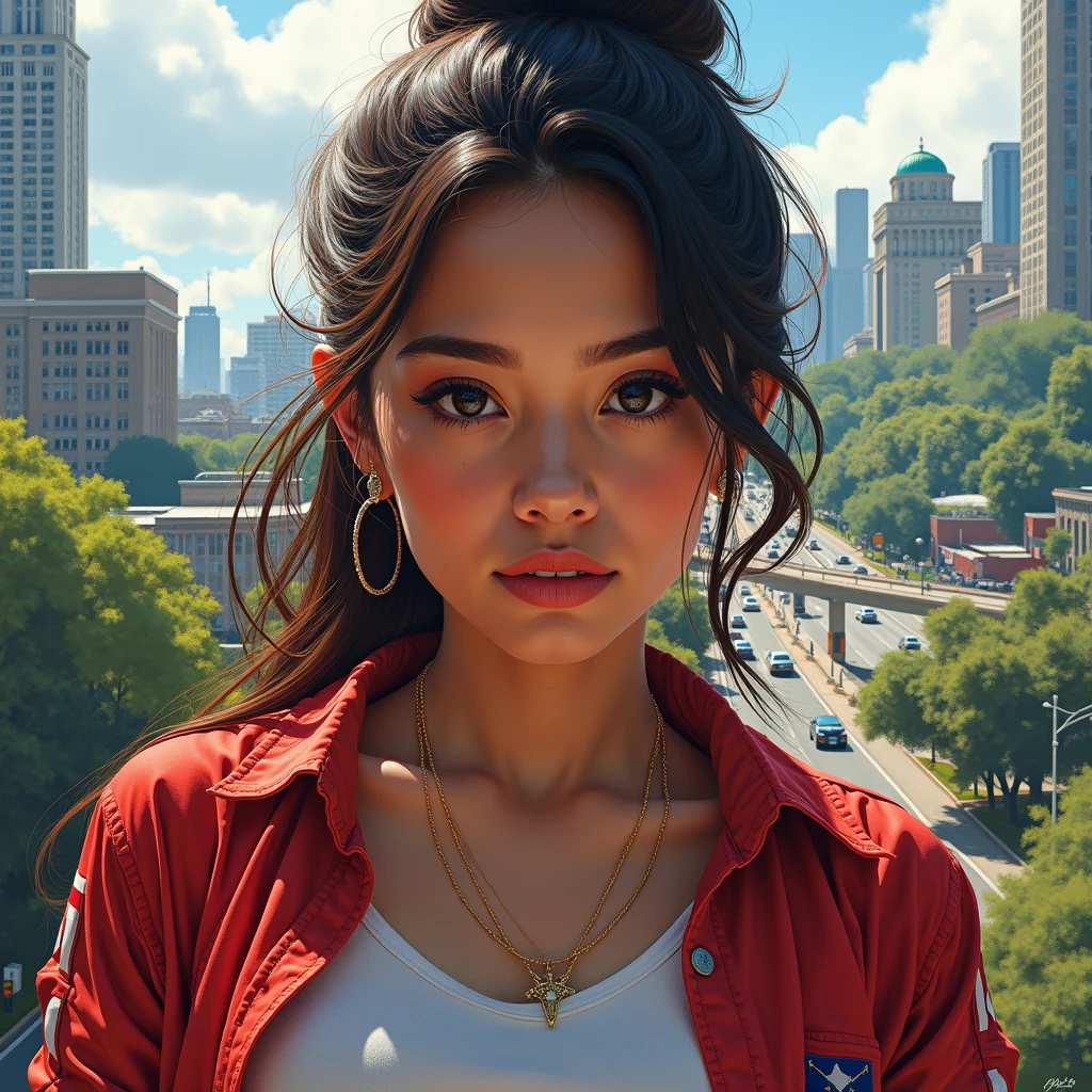 realistic, girl, sixteen years old, very young, very thin, thin figure, intricate, (light energy transfer), (highest quality), college campus background, college campus, chinese style residence, chinese street, sunshine, flowers, an innocent beautiful sunny asian girl, very skinny, lazy, casual, smile, casual smile, lazy smile, oil painting style, digital art oil painting, steve henderson style, digital expressive oil painting, inspired by Richard Schmid, stunning digital paint, masterpiece , HD, Ultra HD, 32k, Oil Painting Style, Digital Oil Painting, Henry Asensio, WLOP Painting Style, Pinot Dianey Style, Pino Dianey Style