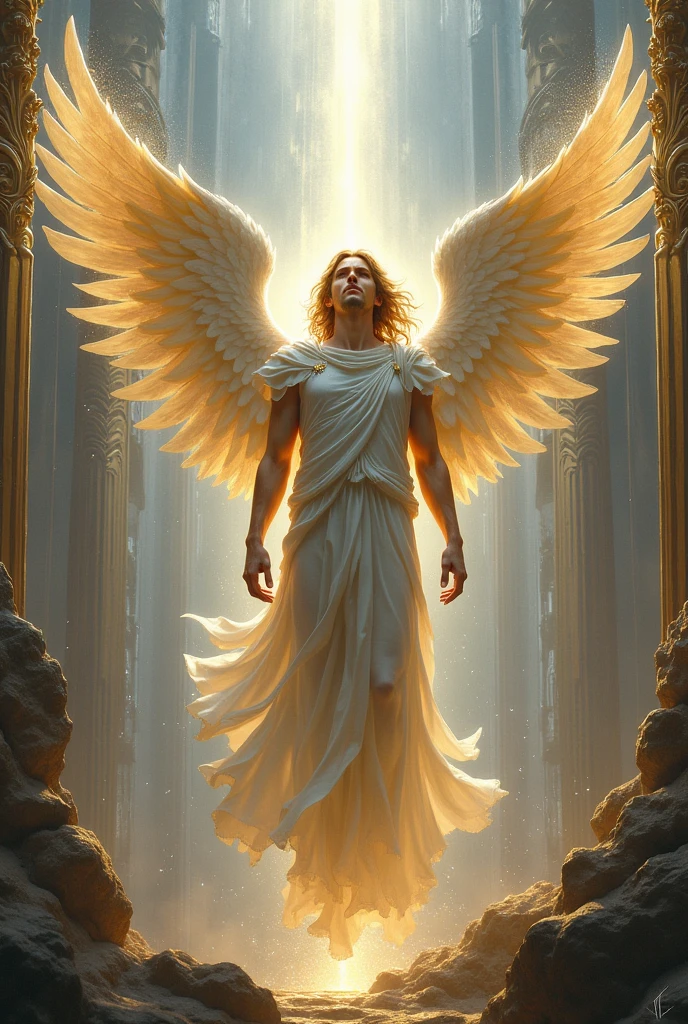 Lucifer before the fall, radiant and beautiful, he began to desire more than just serving God—he wanted to be like God. This ambition was the beginning of his downfall, leading to the first great rebellion in history."