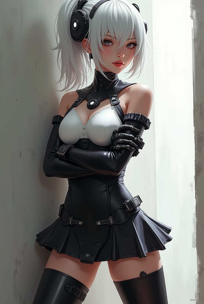 score_9, score_8_up, score_8,blach hair game character, smeared makeup, crying, blush, freckles, very detailed blue eyes,pretty woman, cute, short hair, medium breasts, ,redhead,30 yo,chained, handcuffed, on her knees, on the ground, gaping asshole, anal gape,scared, 1man, guard, fucked from behind, anal penetration, screaming, crying, sex, tied to a wall, bare breasts, breasts showing, cum covered, tongue out, cum on tongue, hair covering eye, face down, ass up,afraid, scared, screaming, saliva, dripping, crying, edgHarness, wearing edgHarness, leather harness edgChoker, 1girl, solo, close-up, wearing edgChoker Expressiveh, silver hair,big breast