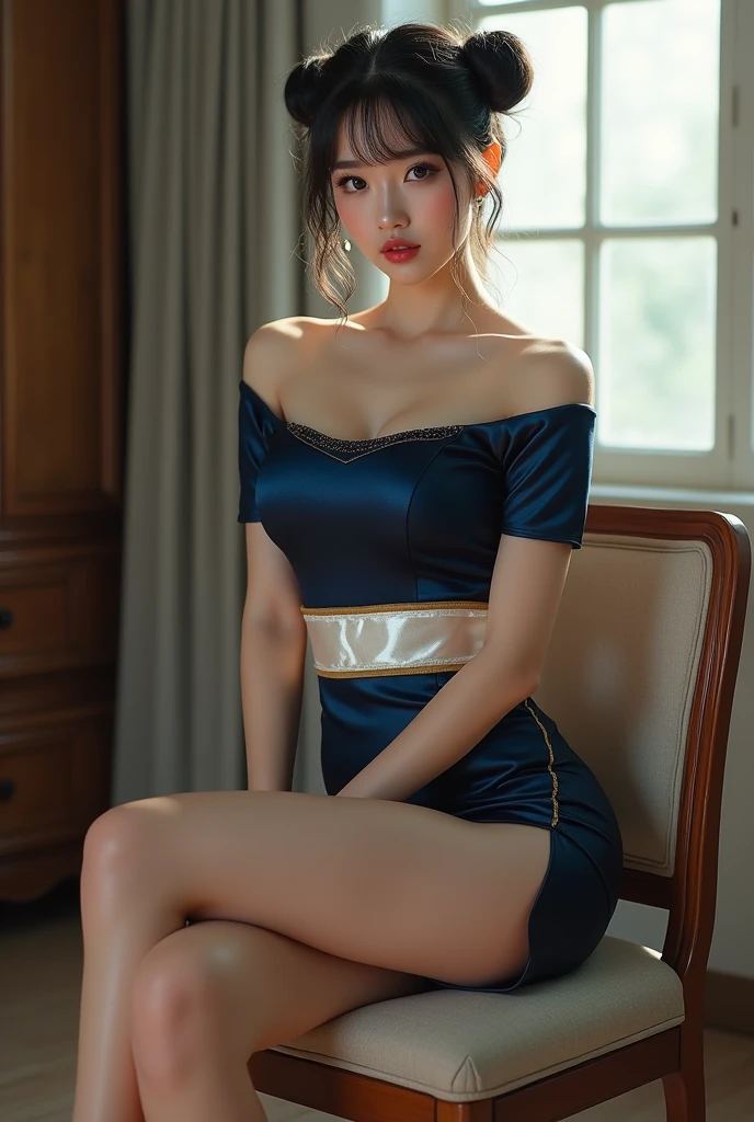 (masterpiece:1.5)、(Realistic:1.5)、(Highest quality:1.4、8k、RAW Photos）、 Ultra-high resolution、Professional Lighting、Perfect dynamic composition、Outdoor shots、 Film Grain、chromatic aberration、(Bokeh:1.1)、 Frank、Sophisticated、charm、Surreal、Attention to detail、Golden Ratio、 (1 girl)、Slender girl、繊細でcharm女の子、Cute Woman:1.4、 Serious expression、Looking at the audience、Various poses、 Light brown hair、Shiny Hair、Hairstyle: ponytail、 Realistic looking skin、 shut up.、Beautiful Eyes、double eyelid、Thin arms、、 (One-shoulder pleated slit high cocktail party dress、Long dress with slit、Ultra-realistic pantyhose:1.3、Pantyhose legs visible through the slit、High heels:1.3),
