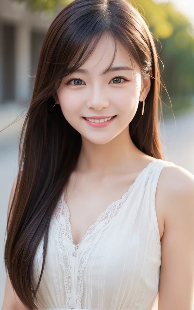masterpiece,best quality,(Japanese ),((Beautiful girl)),cleavage,indoor,(perfect body beauty:1.2),(shy smile),beautiful teeth,