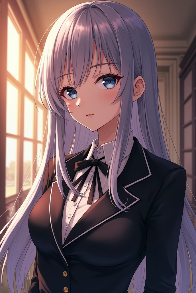 Some buttons open,ditch,Perfect hands, Clear your fingers, Perfect fingers,full hand,student，Uniforms，Pleated Skirt,Sailor collar,Classroom Background, 1 girl,20 years old, Young women,Fair Finger,Fair long legs,Fair Body,Fair Nose,Fair character design, Perfect eyes, perfect Face,Expressive eyes, Looking at the audience,(lead_Body),(Focus on her Face), Official Art,Extremely detailed CG unity 8k wallpaper, Perfect Lighting,rich and colorful, bright_front_Face_Light,Light skin, (masterpiece:1.0),(最OK_quality:1.0), Ultra-high resolution,4K,Very detailed, photography, 8K, Human Development Report, high resolution, absurd:1.2, Kodak Portrait 400, Film Grain, Blurred background, Bokeh:1.2, Lens Light Halo, (Energetic_color:1.2) (Fair,Target_Chest:1.3), (Fair_Face:1.5),(narrow_waist),Happy，Smile，student，Uniforms，Pleated Skirt,Sailor collar，Classroom Background，Off-shoulder,clavicle,Perfect hands, Clear your fingers, Perfect fingers,full hand,Classroom Background,ditch