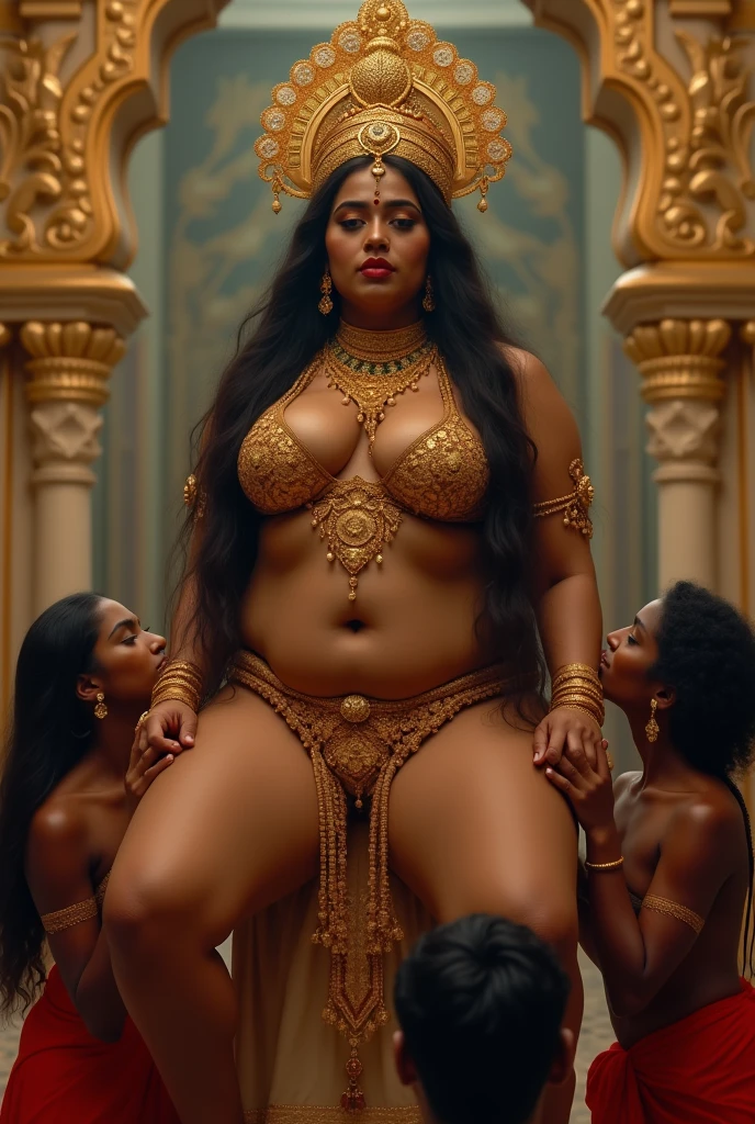 from bottom view, extreme close up photo of aunty, big cheeks, curvy, hourglass figure, swooping , deep cleavagarms, sexy armpits, boom standing with wide open spread legs on roaight and having sex with big penis, nipples, , white Sareeklace, tic:1.3),tricate details,