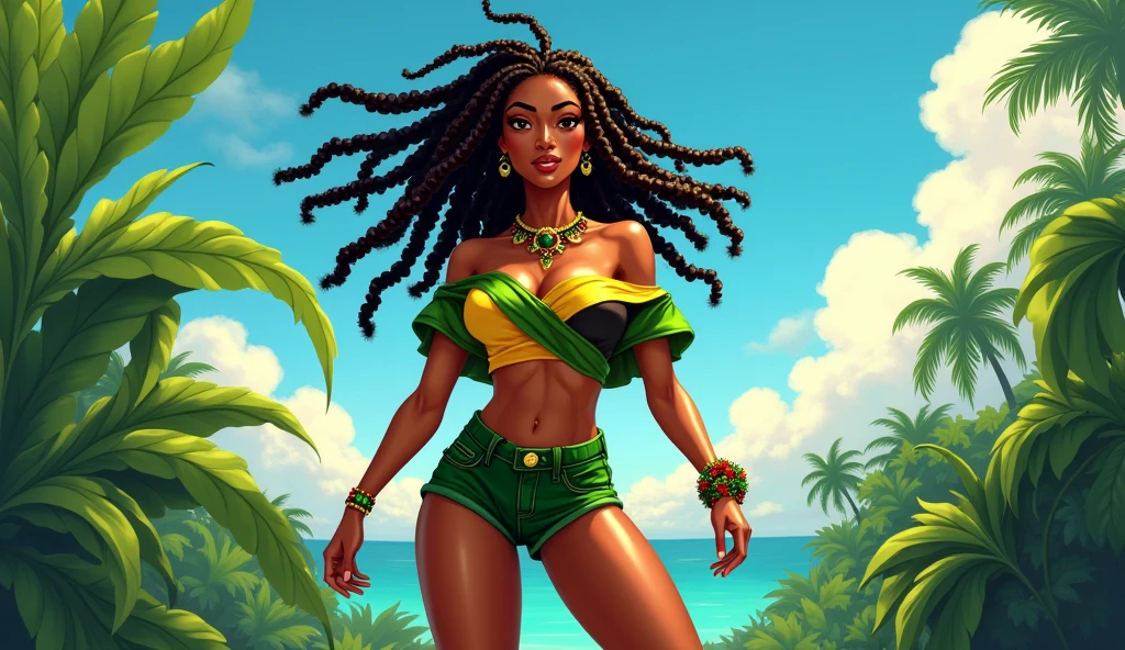 Rihanna along with A$ap rock with African elements
