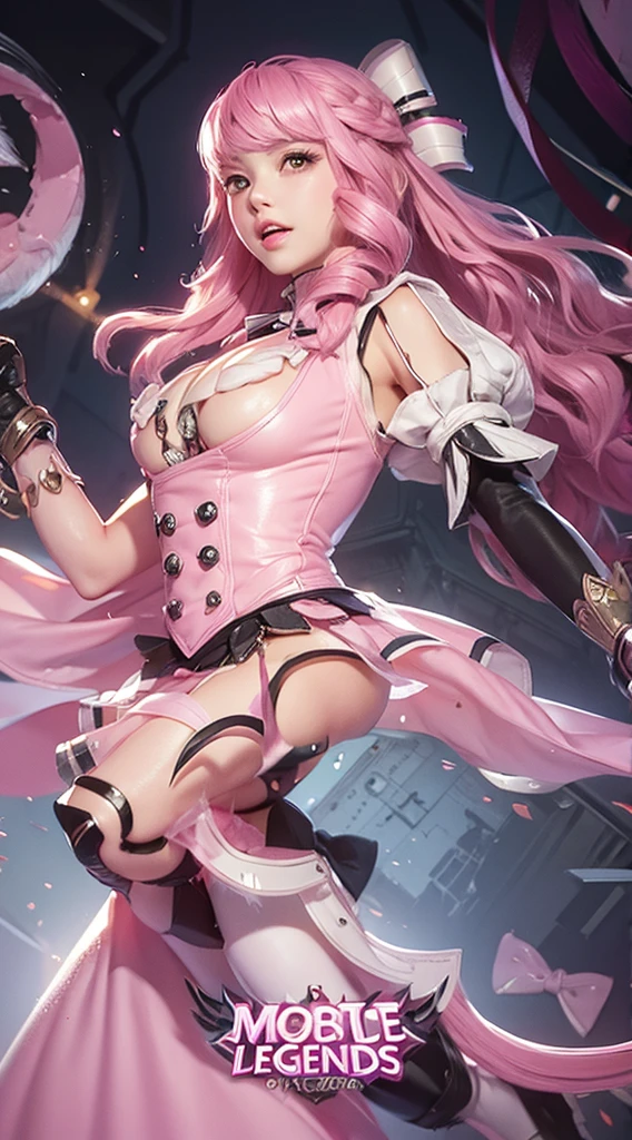 a close up of a woman in a costume with a pink hair, extremely detailed artgerm, fuchsia skin beneath the armor, fuchsia skin below the armor, vi from arcane, artgerm detailed, cushart krenz key art feminine, range murata and artgerm, sakimichan frank franzzeta, style artgerm