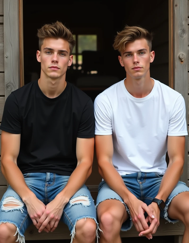 Two boys, Gay, teen, 18, shirtless, muscles
