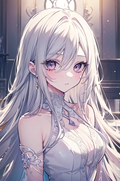 make a beautiful an anime girl open her hair also she should only cover her   area her  should  be medium size and she is sexing with other male and she is shying open her 