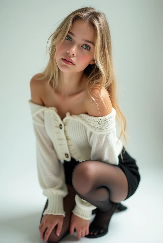 [nudity, explicit] nsfw, (Russian girl :1.5)、80mm, Beautiful Blondie Russian girl, (is wearing sexy shear panties, hairy pussy )、Instagram models、Blonde 16 year old slen girl、There is a girl sitting on a window sill wearing tight stockings,  Tumbler, shin hanga, pretty face with arms and legs, Beautiful legs, on the lap, Engaging pose, hugging her knees, pantyhose tights, Russian girls, Young Sensual Gravure Idol, Beautiful girl squatting,