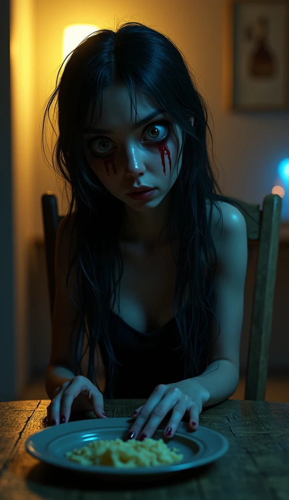 (masterpiece:1.4),best quality,ultra high res,(photo realistic:1.6),(horror:1.8),Abandoned apartments、(dead body:1.4)、(natta:1.8)、foggy、scared,Fear,eerie,dimly lit,dark,darkness,spooky,weird,ominous,ephemeral,gloomy,night,midnight,shadow,