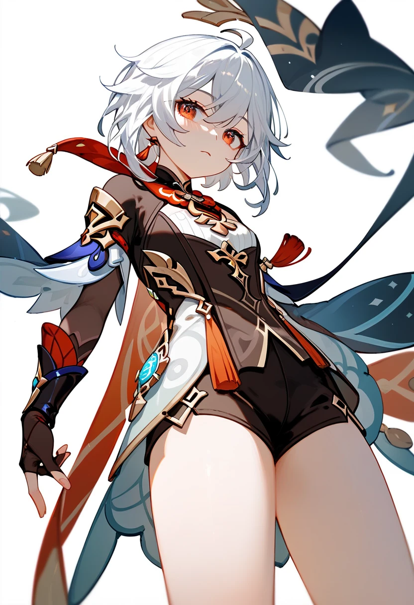 anime - style image of a character with a variety of hair and accessories, anime set style, anime character reference sheet, fantasy uniform, flat anime style, anime full body illustration, full_body!!, complete detailed body, extra detailed body, anime vtuber full body model, soft anime illustration, anime style character, clean detailed anime style,
