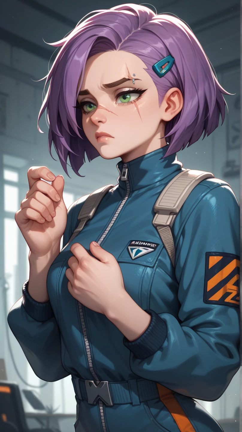 Sexy female medic