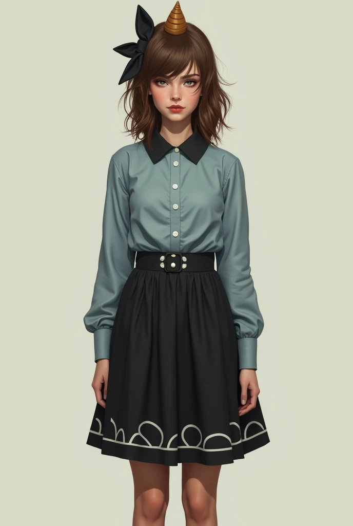 Black and white photo, cara Delevingne, colourpop (red plaid skirt) , looking sideways  --auto --s2