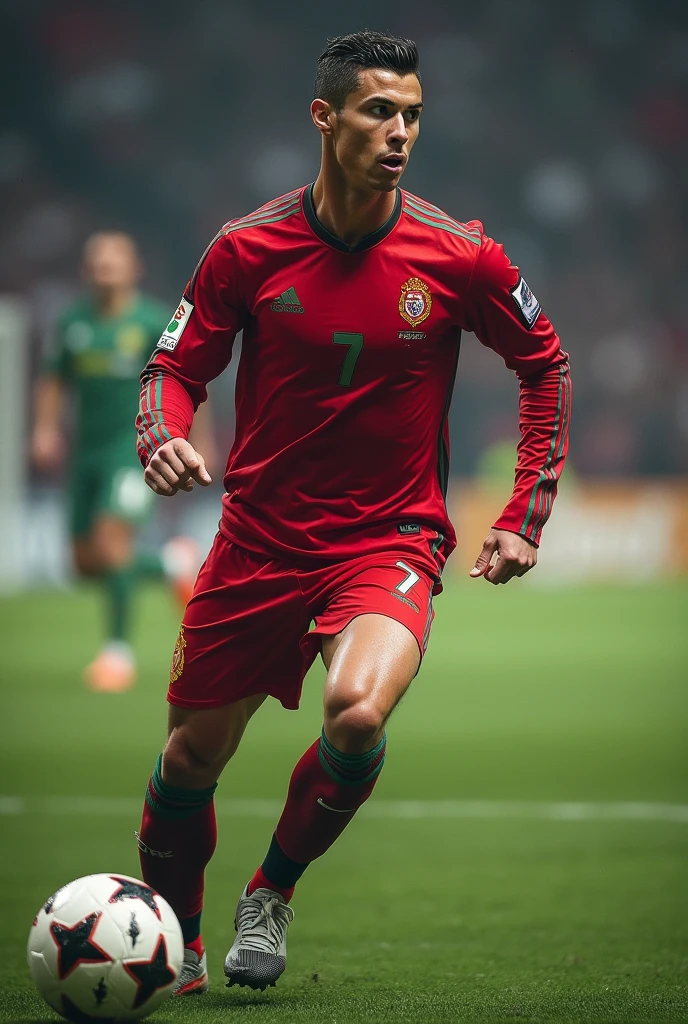 Cr7 with ball 
