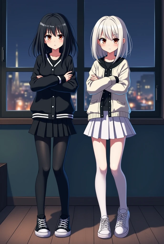 Hold a condom in your mouth、A defiant smile、Lifting her skirt, a dark alley、Sit on the air conditioner's outdoor unit、((masterpiece)), Confused, ((Lily_Pokemon)), She is sadistic、Aqua Eye, blonde,ponytail、Beautiful white skin、White ribbon, White Sailor Suit、Open clothes、White pleated skirt , Sleeveless, ((Charm))、Open your lips、 Grinning smile、Perfect proportions、(((Kickboxing)))、((In her room))、((kick the penis))、(彼女は男をKick)、(((mixed wrestling))), (((She is hitting her knee))), ((One boy)), (Collapsed Man)、((penis)), (((Ejaculate))), ((Cum on feet)), Semen comes out of the penis, (penis on her leg), Kick、Raise your knees、((Kick penis))、