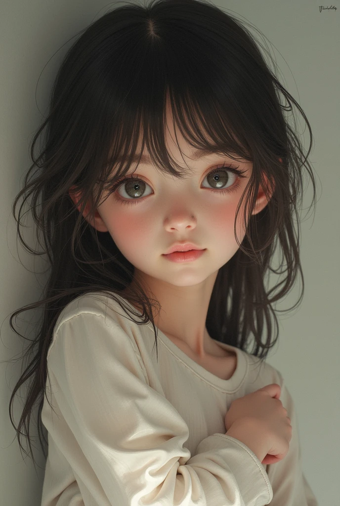 (Best quality),(HD8K),(Realistic),A child in the forest,Adorable,Blush,Kaihuai(Masterpieces)