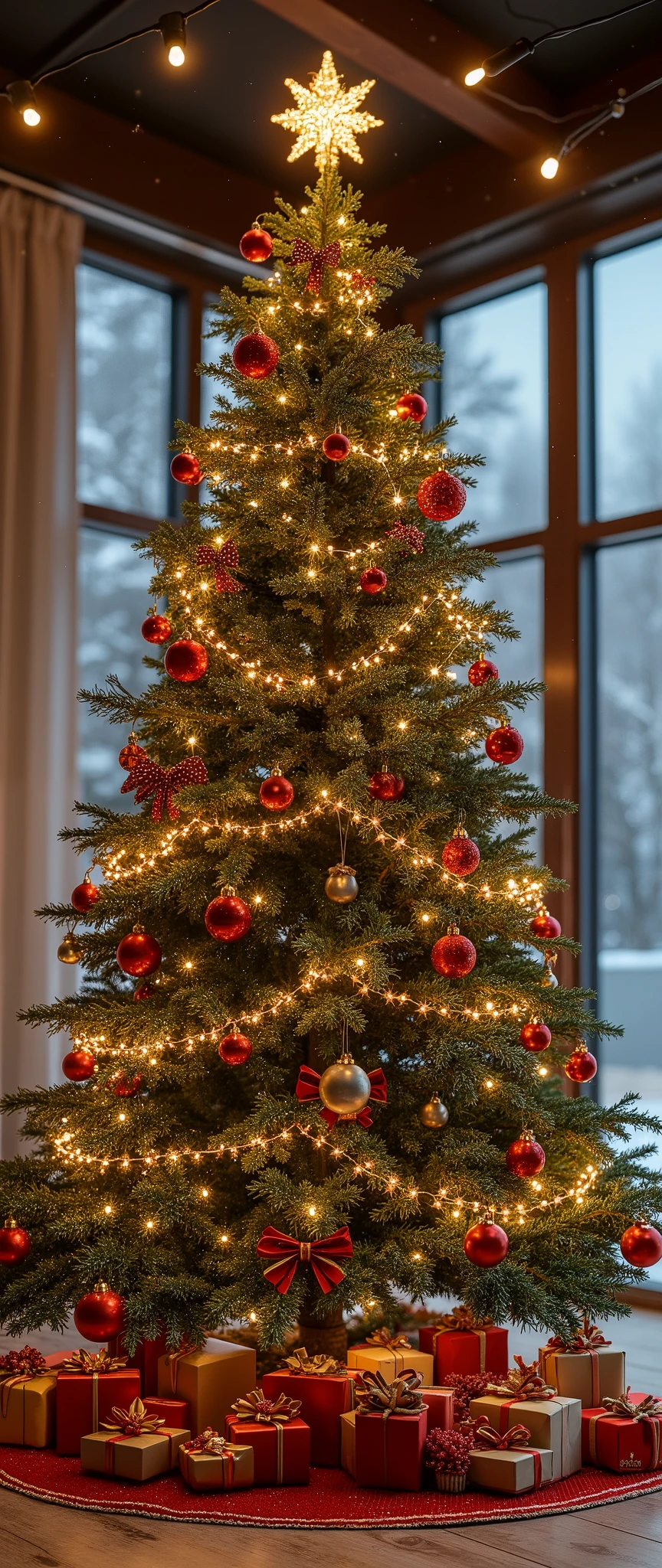 ( masterpiece:1.2 ), ( super detailed), 8k, 16k, wallpaper, (The ideal Christmas tree:2.0)