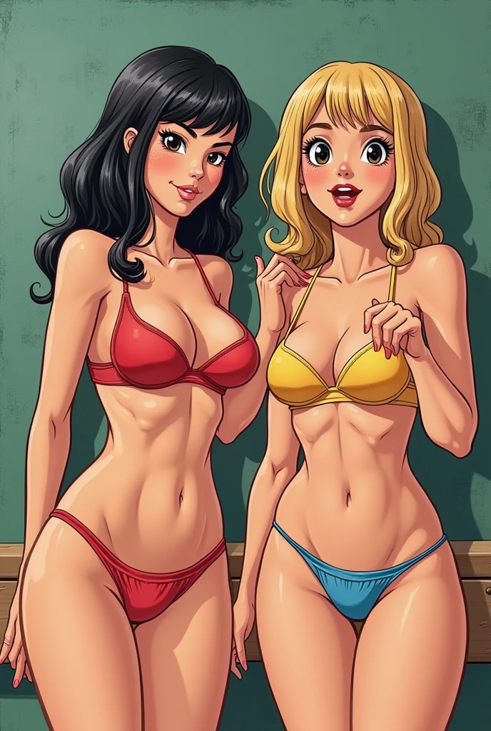 Andy and Lesley porn comic