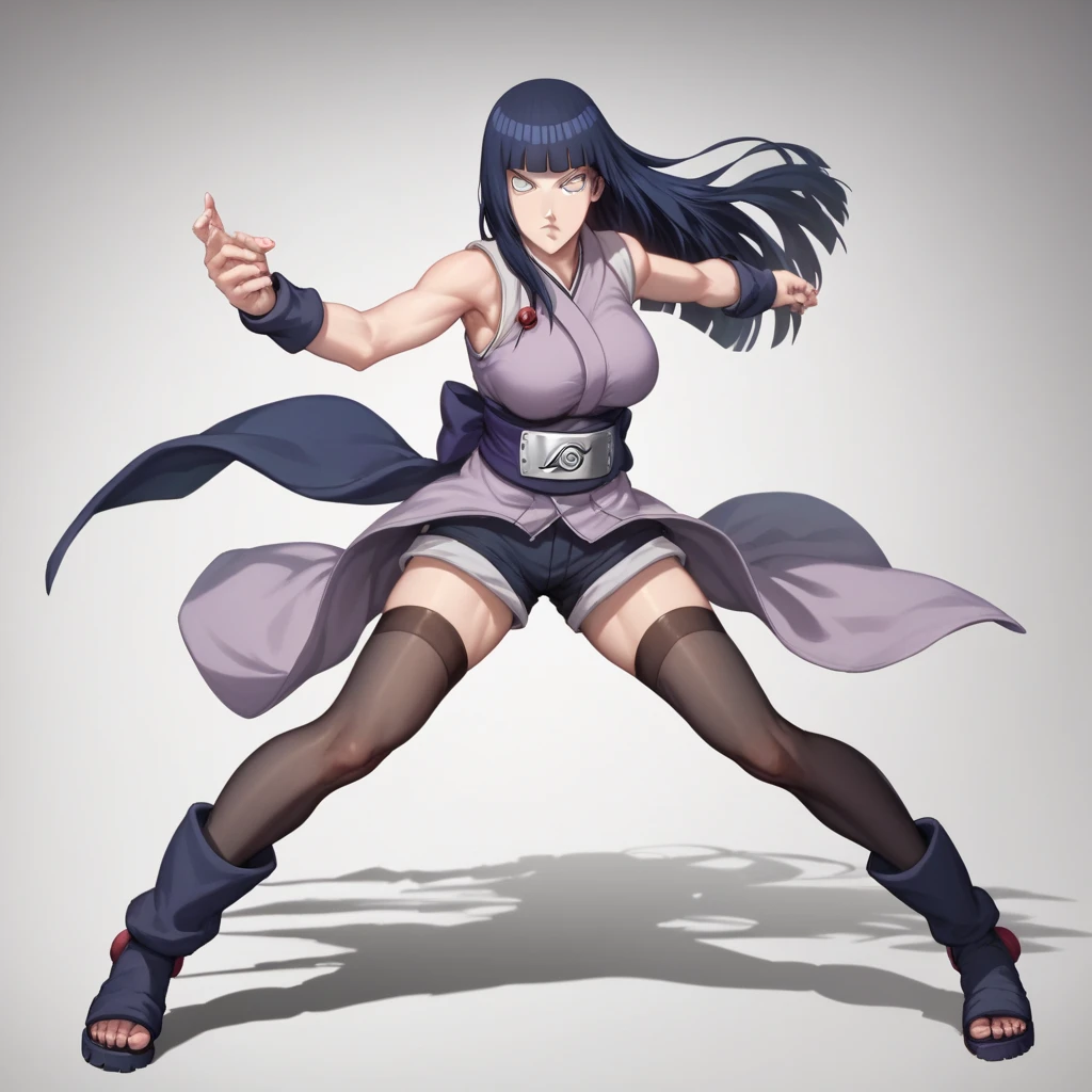 Hinata Hyuga, Extremamente Realista, sexy, muito linda, pernas grossas, Fitness, bunda grande