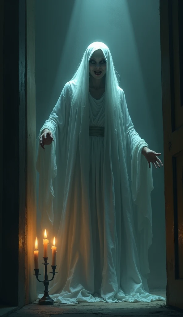 Ghost eating human