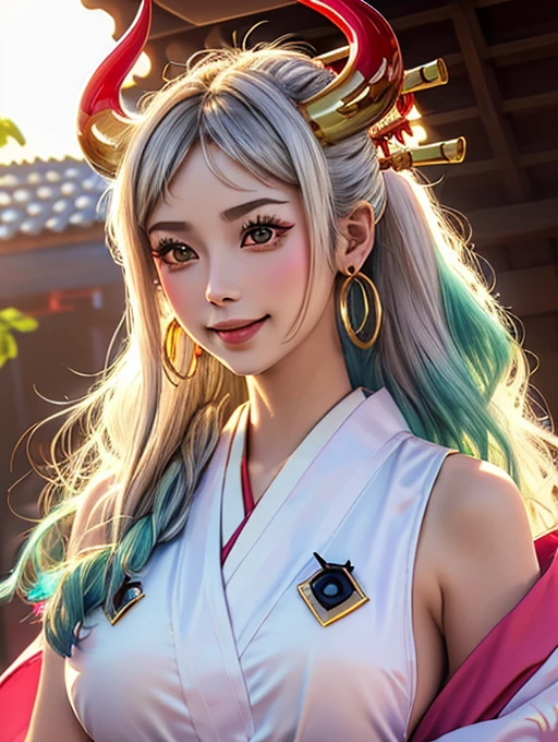 Here is the English prompt for generating an image as you described:
"Create an image of a with white hair, resembling a Zashiki-warashi, exuding a charming and luxurious aura. The should have a joyful, radiant smile, evoking a sense of good fortune and prosperity."
If you need further modifications or details, feel free to let me know! Certainly! Here's the revised prompt with additional details about golden elements and decorations:
"Create an image of a with white hair, resembling a Zashiki-warashi, exuding a charming and luxurious aura. The should have a joyful, radiant smile, evoking a sense of good fortune and prosperity. Incorporate golden elements and decorations into the image to enhance the feeling of opulence and positive energy."