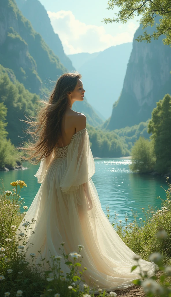 Beautiful girl and beauti nacher