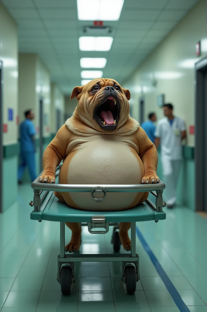 Overweight Male, Alone, Dog, Saint BERNARD, doctor, open topwear, big belly, belly, Fat, Chubby, big buttocks, Big nipples, nipples, Male mature, Old, grandfather,Old age, penis, Big Ass,Ass, Smiling, furry, NSFW.