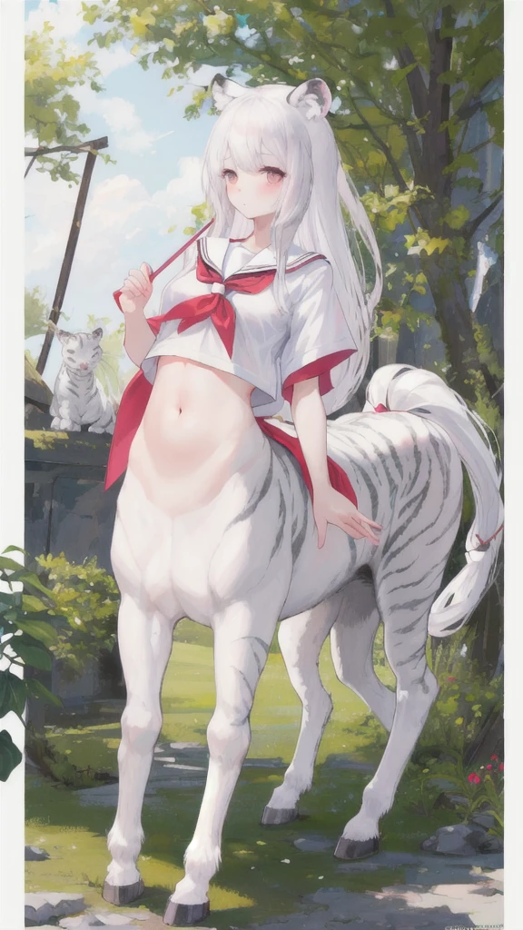 Beautiful arts wallpaper Sunset Outside castle top High level image quality best image quality 8K adult woman silver castle outside more colors whole body view portrait wearing pure white shaded bikini horn naked ears short hair((shortcut)(gray hair)(perm)(fluffy)) eye color is blue , , attractive evil face , smile , labrynth , pulling the horse ropes , barefoot , riding on horse , riding beast fast on green Field , view from top