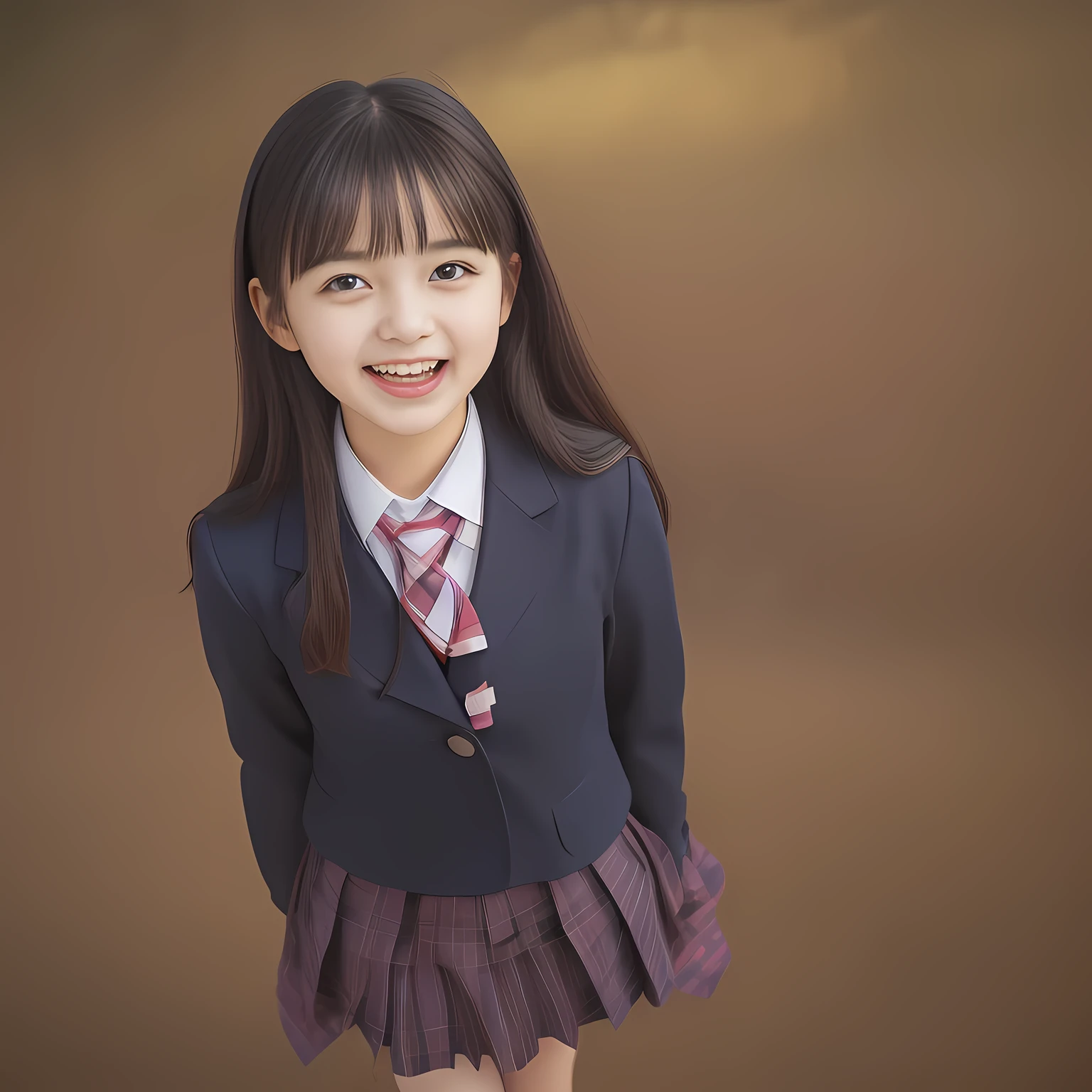 (Highest quality, masterpiece:1.2), Highest quality, High resolution, 1080P, 8k, clearly detailed, low-angle shot, (Two yo girly fashion models are flying in the space and falling down to the viewer, bending down at the waist and their shining eyes are looking at the viewer directly, Girls faces are at the top of the photo frame, Low-angle-shot from below the girls' hands, full of girly lovely dream background: 2.0) (Nobly bowing super-pretty shining-long-hair super-beautiful super-bewitching super-cute expensive school-uniform pretty slender 14-fashion-model of most-beautiful-school-uniform-girl-models photo-magazine in Japan, too beautiful aristocratic daughter laughing at the viewer, in supreme bliss, bowing and accepts the viewer's every desire: 1.8), (long bottom eye-slashes, long top eye-slashes), (very bewitching beautiful full-open lips: 1.4), (neat gorgeous school uniform of private high school in Japan. navy-school-blazer with gold-emblem, super-neat navy-blue-lined-tartan-checkered light-sky-blue-pleats-school-skirt, super-girly plain-red ribbon on the breast: 1.5), (bewitching expression, smile, lips, and pose to corrupt the viewer, everything is planned and prepared to corrupt the viewer into the allusion of love towards the girl: 1.2), (clearly detailed foreground focusing on girl's beauty and cuteness, gorgeous blue girly bed background of full-of-girls girly-heaven: 1.2), (extending her arms to the viewer like requesting hugging, calling out the name of the viewer loudly), (sky-blue checkered school skirt), (several golden heart cute accessories)